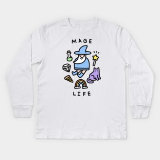 Mage Life Kids Long Sleeve T-Shirt